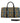 African Leather Travel Bag | Kente Traditional Print Handmade Design