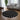 Cowrie African Round Rug Black & White Carpet - Bynelo