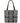 African Tribal Tote Bags | Zigzag Black and White Print 